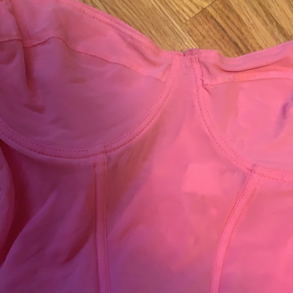 Pink corset mesh top - Picture 4 of 4